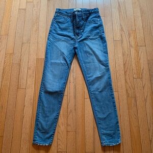 Madewell 11” High-Rise Skinny Denim